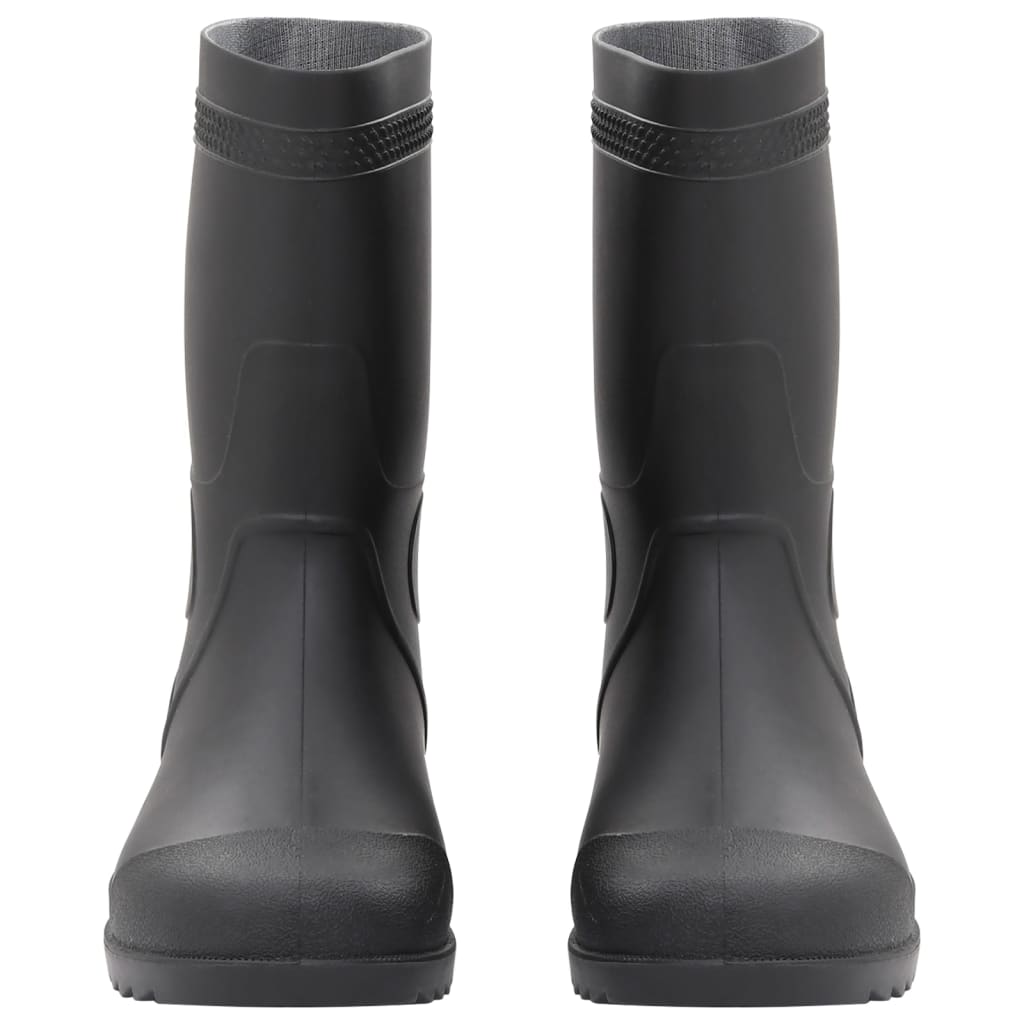 Vidaxl Rainboots Taille 44 PVC Black