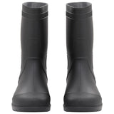 VidaXL Regenstiefel Größe 44 PVC schwarz