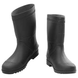 VidaXL Regenstiefel Größe 45 PVC schwarz