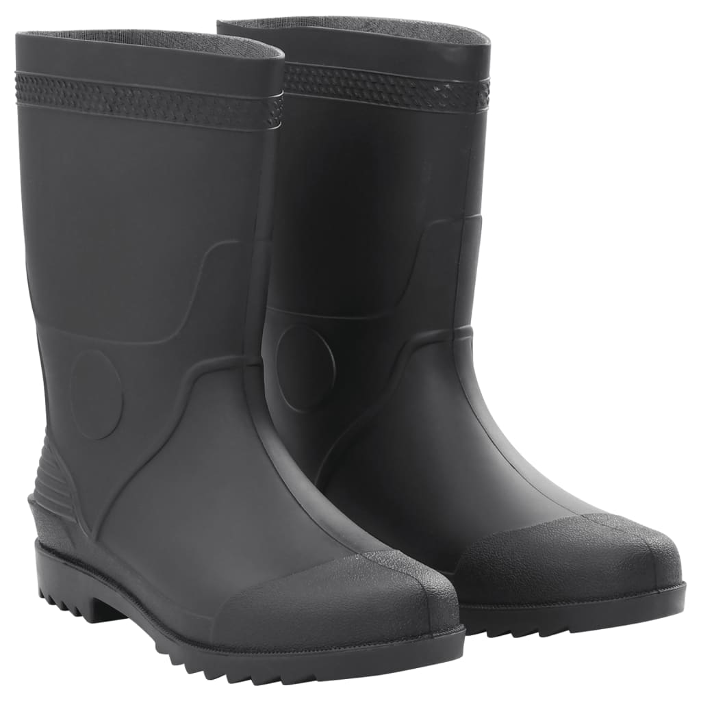 Vidaxl Reen boots Gréisst 46 pvc schwaarz