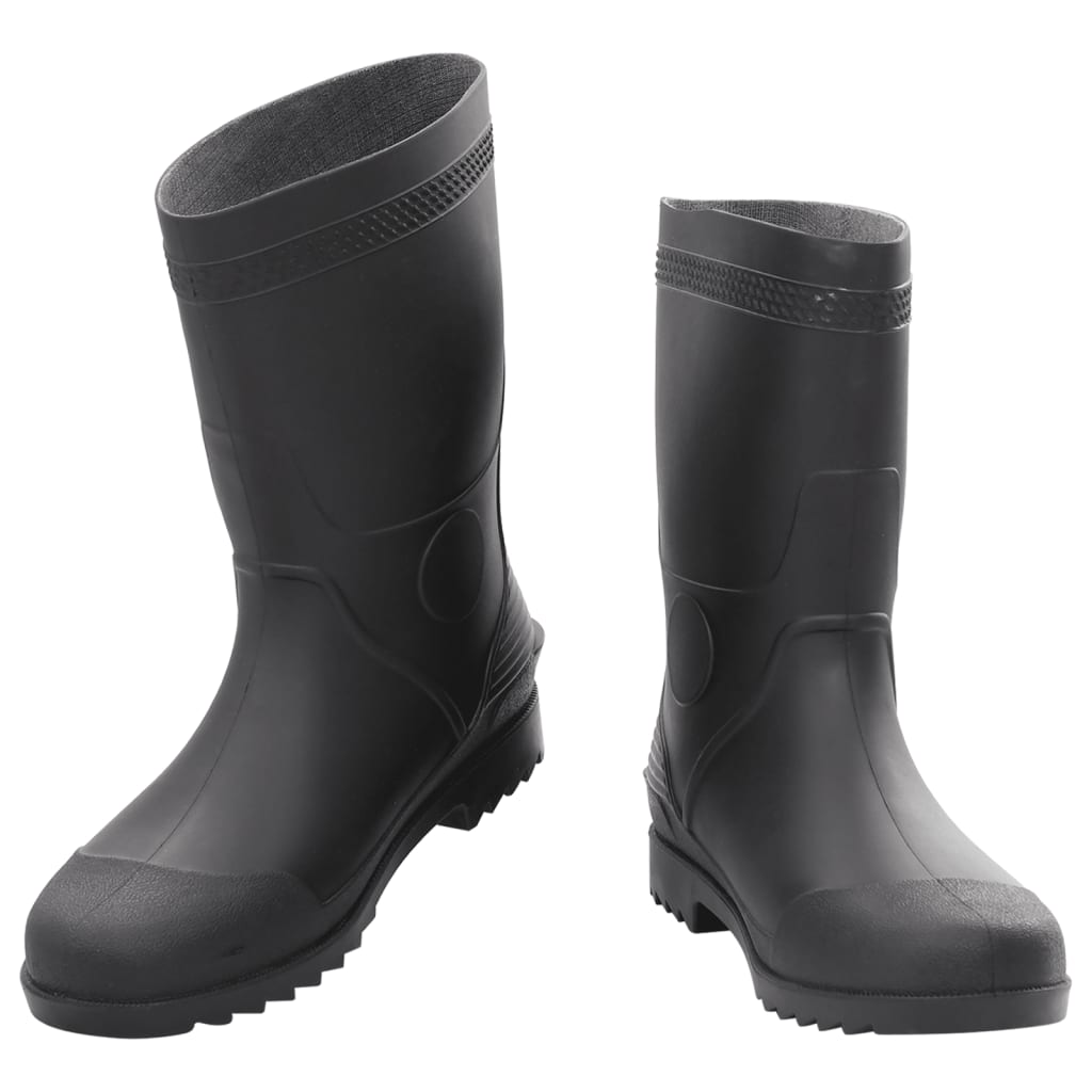 Vidaxl Rain Boots Størrelse 46 PVC Sort