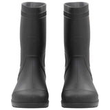 VidaXL Regenstiefel Größe 46 PVC schwarz