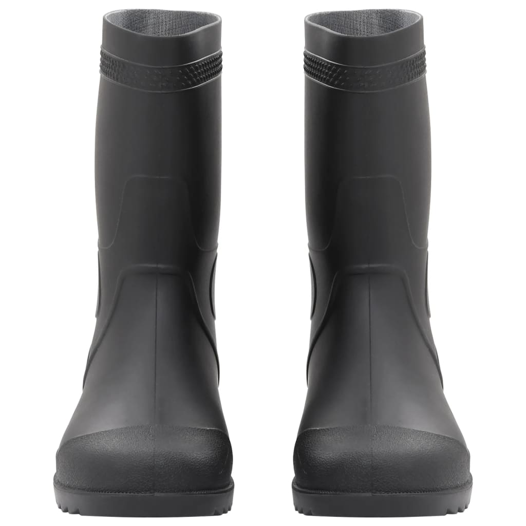 Vidaxl Reen boots Gréisst 46 pvc schwaarz