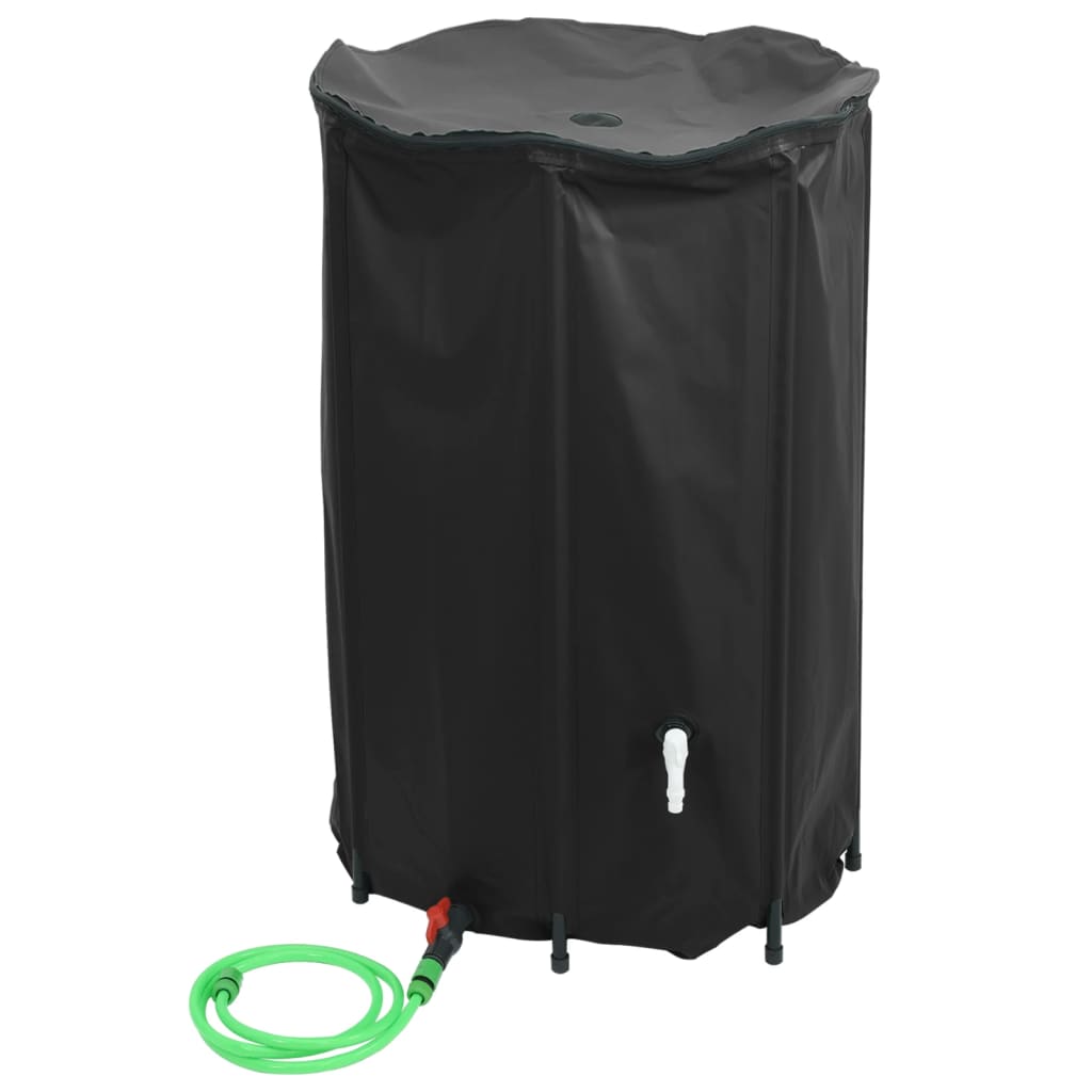 VidaXL Wassertank mit Wasserhahn faltbar 1000 l PVC