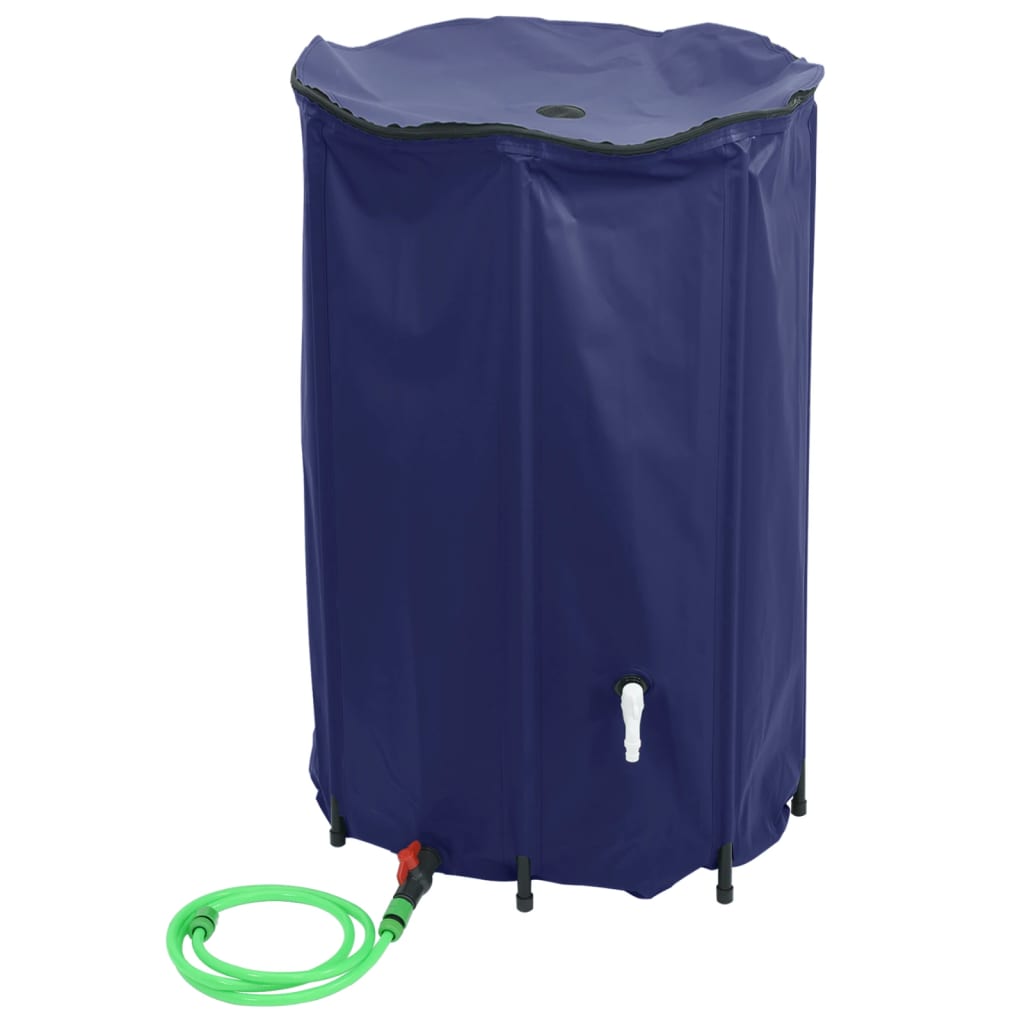 VidaXL Wassertank mit Wasserhahn faltbar 1000 l PVC
