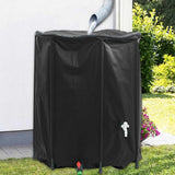 VidaXL Wassertank mit Wasserhahn faltbar 1250 l PVC