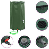 Vidaxl rezervoar za vodo s pipo 100 l PVC