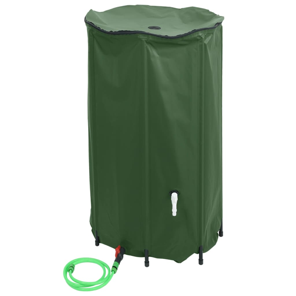 Vidaxl vattentank med kran vikbar 100 L PVC