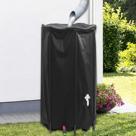 VidaXL Wassertank mit Wasserhahn faltbar 380 l PVC