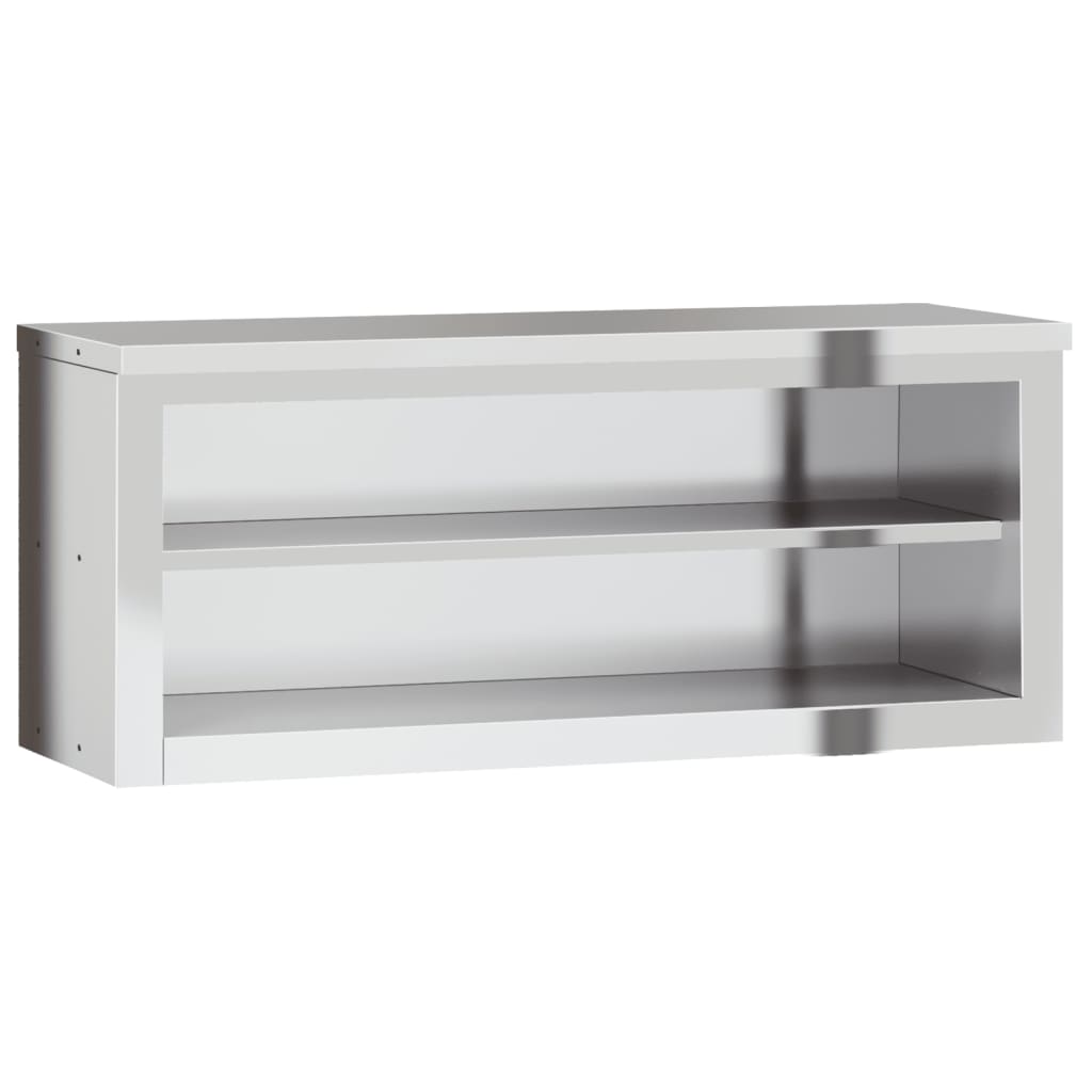 Vidaxx Küchenwandschrank mit Edelstahlregal