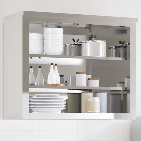 Vidaxx Küchenwandschrank mit Edelstahlböden