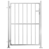 Vidaxl Garden Gate 100x125 cm Stainless steel