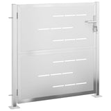 Vidaxl port 100x100 cm stainless steel