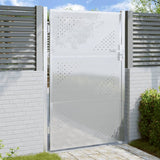 Vidaxl Garden Gate 100x150 cm Stainless steel