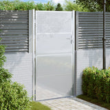 Vidaxl Garden Gate 100x200 cm stal nierdzewna