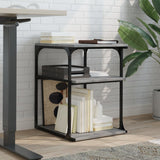 VidaXL printer cabinet 3-layer 43x48x64 cm finished wood gray Sonoma