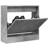 Vidaxx Schuhschrank 60x21x57 cm Holzwerkstoff betongrau