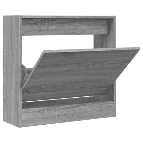 Vidaxx Schuhschrank 60x21x57 cm, Holzwerkstoff, Sonoma-Eiche grau
