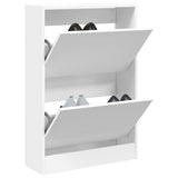 Vidaxx Schuhschrank 60x21x87,5 cm Holzwerkstoff weiß