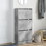 Vidaxx Schuhschrank 60x21x125,5 cm Holzwerkstoff betongrau