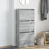 Vidaxl Schong Cabinet 60x21x125.5 cm produzéiert Holz Greyoma Oaka