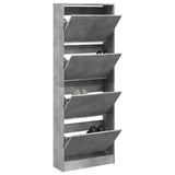 Vidaxl Cabinet da scarpe 60x21x163,5 cm Prezzo in legno elaborato