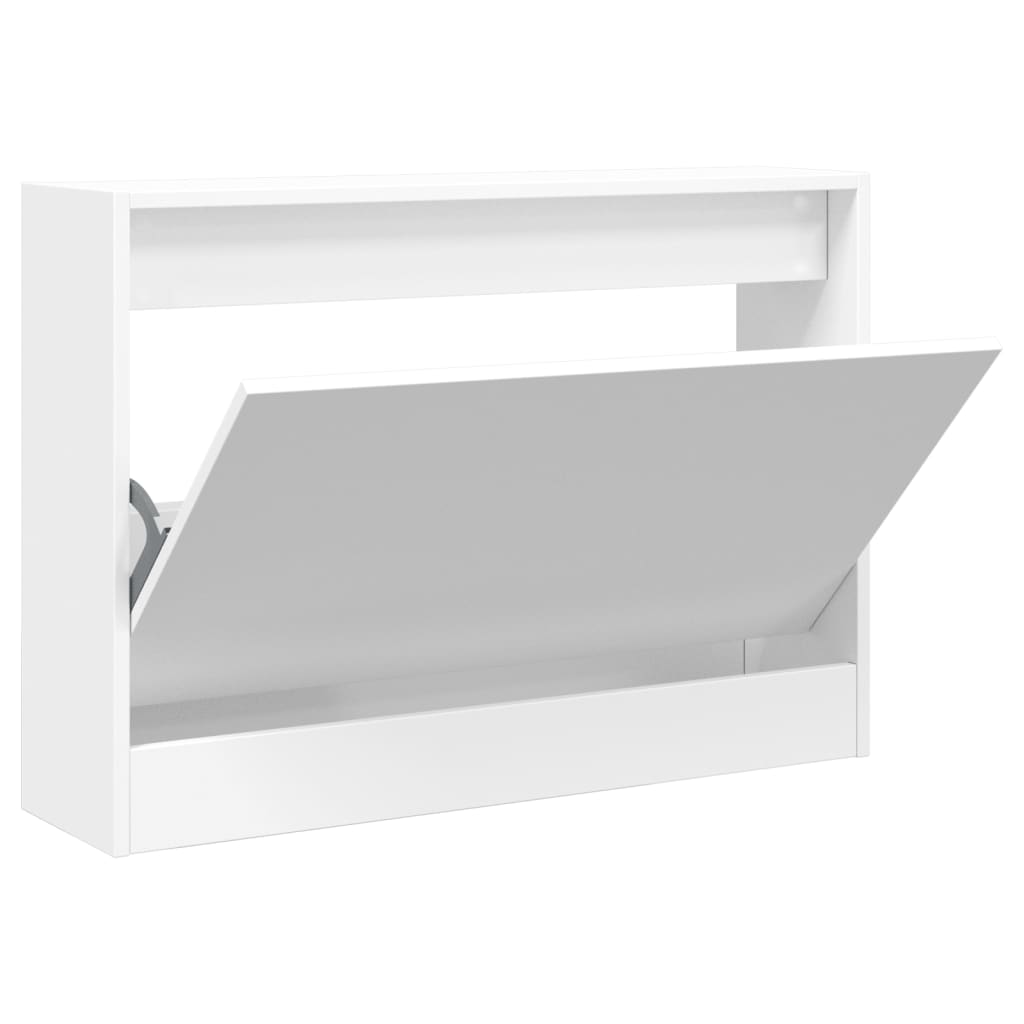 Vidaxx Schuhschrank 80x21x57 cm Holzwerkstoff weiß