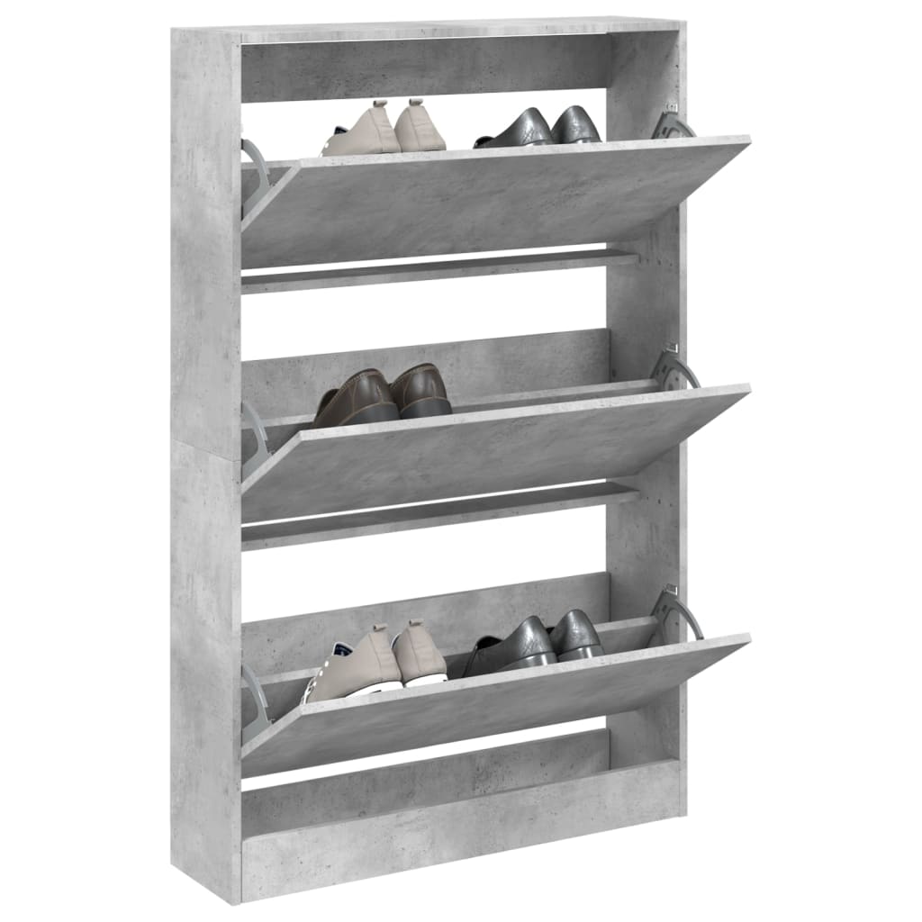 Vidaxl Cabinet da scarpe 80x21x125.5 cm Prezzo in legno elaborato