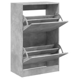 Gabinete de zapatos Vidaxl 60x34x96.5 cm Precio de concreto de madera procesada