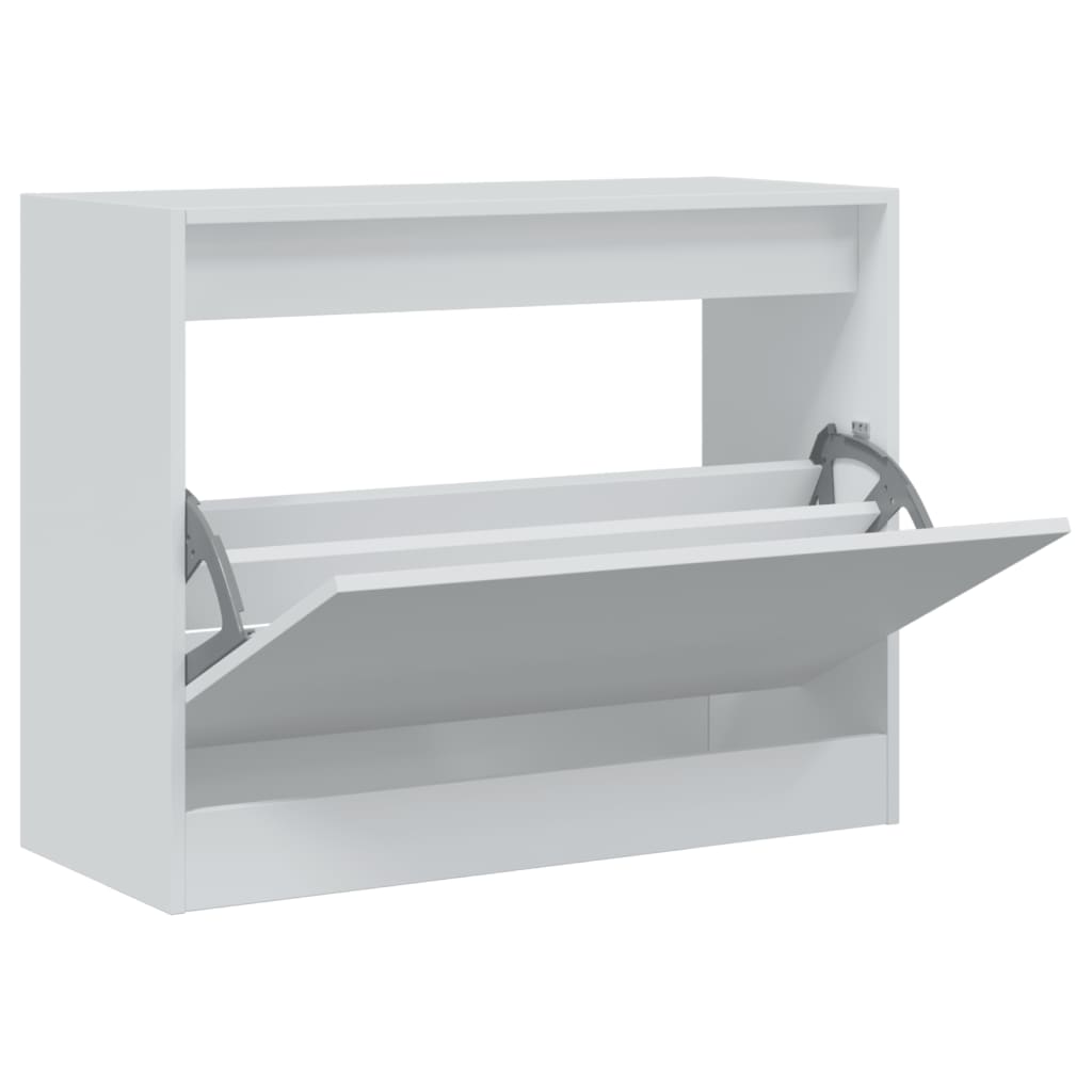 Vidaxx Schuhschrank 80x34x63 cm Holzwerkstoff weiß
