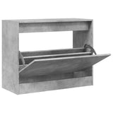 VidaXL shoe cabinet 80x34x63 cm processed wood concrete price