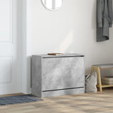 Vidaxx Schuhschrank 80x34x63 cm Holzwerkstoff betongrau