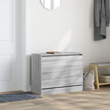 Vidaxl Schong Cabinet 80x34x63 cm Propertéiert Holz Greyoma Oakfaarf