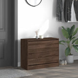 VidaXL shoe cabinet 80x34x63 cm Properted wood brown oak color