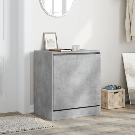 Vidaxx Schuhschrank 60x42x69 cm Holzwerkstoff betongrau