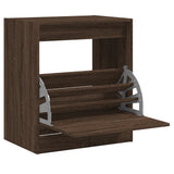 Vidaxx Schuhschrank 60x42x69 cm, fertige Holzfarbe, braune Eiche
