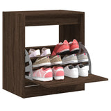 VidaXL shoe cabinet 60x42x69 cm processed wood brown oak color