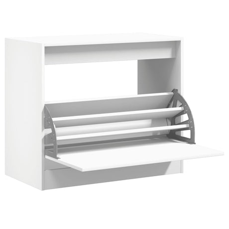 Vidaxx Schuhschrank 80x42x69 cm Holzwerkstoff weiß
