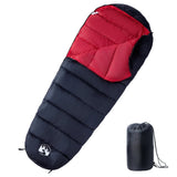 Vidaxl Sleeping bag Mummy for adults 3 seasons