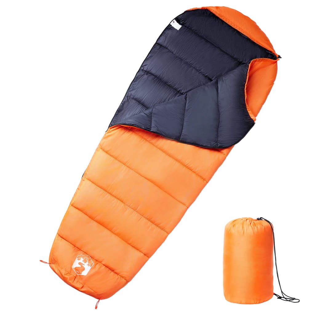VidaXL Schlafsack Mumie für Erwachsene Camping 3 Jahreszeiten