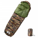 Vidaxl Sleeping bag Mummy for adults 3 seasons