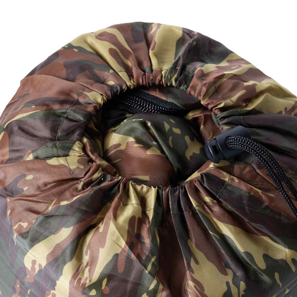 VidaXL Schlafsack Mumie für Erwachsene 3 Jahreszeiten