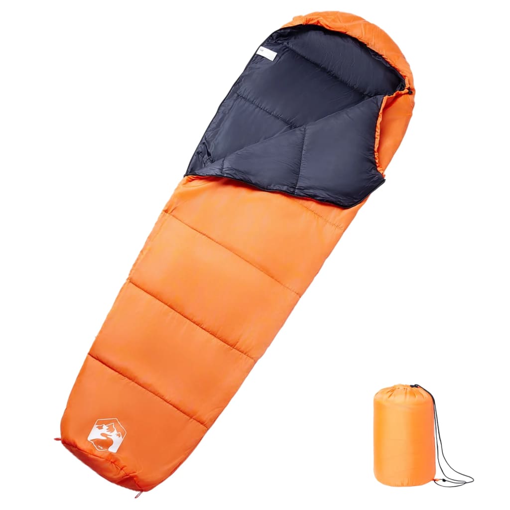 VidaXL Schlafsack Mumie für Erwachsene Camping 3 Jahreszeiten