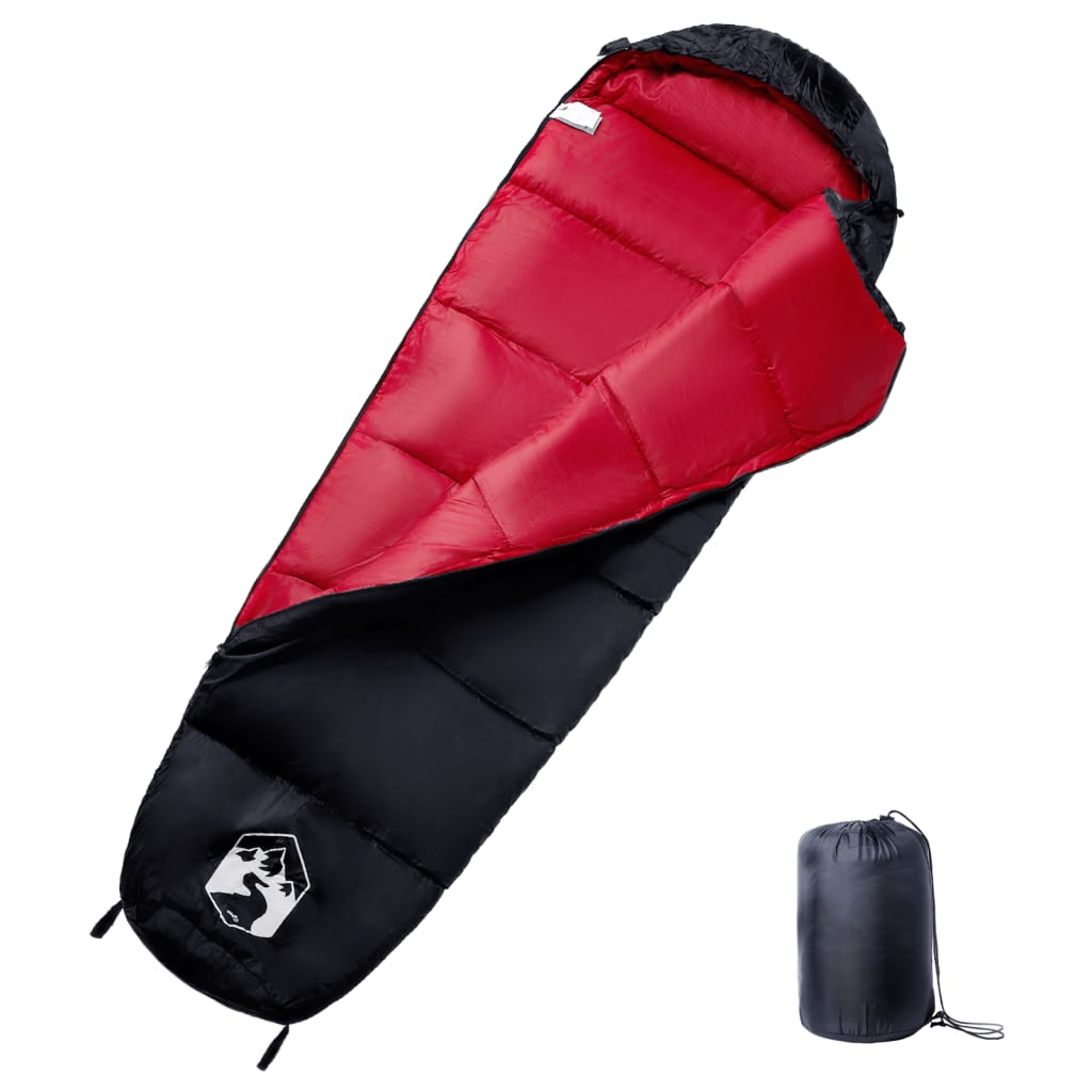 VidaXL Schlafsack Mumie für Erwachsene Camping 3 Jahreszeiten