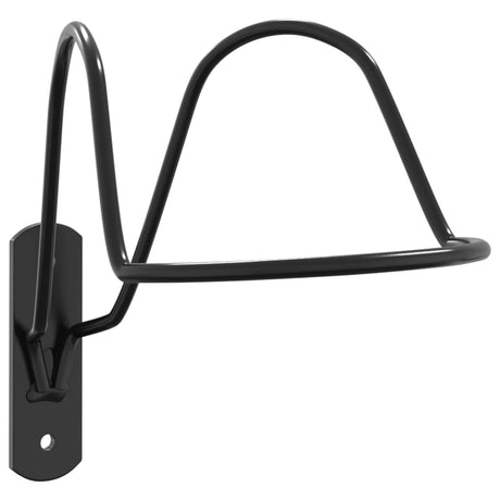 Vidaxx Helmhalter für Reitsport-Wandmontage aus Stahl schwarz