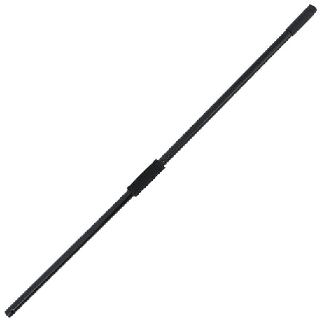 Vidaxxl Heugabelgriff ø3,5x127,5 cm schwarzer Stahl