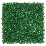 Vidaxxl Zaun mit Kunststrauch 6 Stück 50x50 cm grün