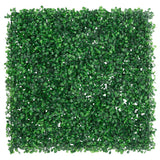 VidaXL Zaun mit Kunststrauch 24 Stück 50x50 cm Grün