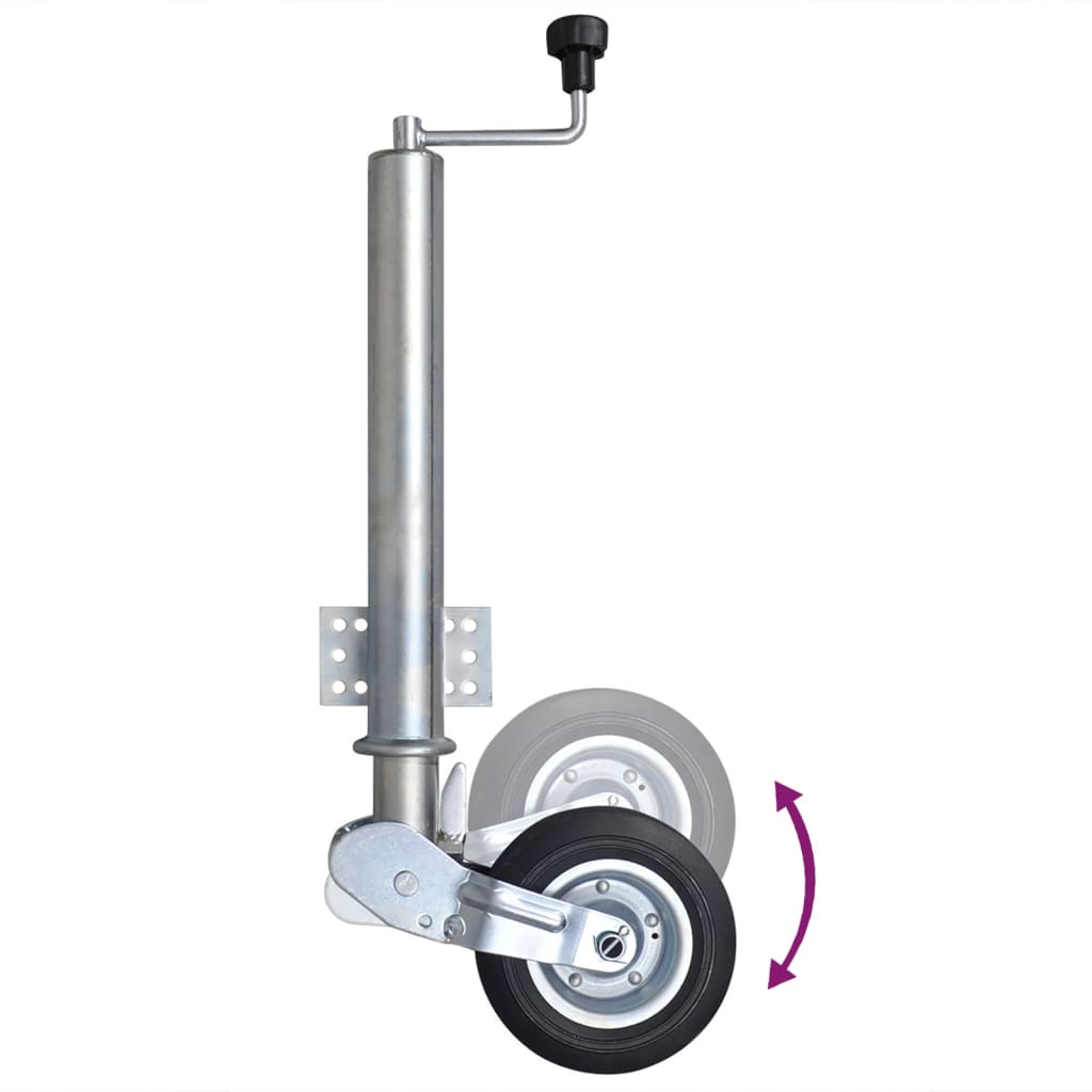 Vidaxl neuswiel met 2 staanders en 2 spanklemmen 60 mm