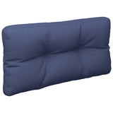 VidaXL Palettenkissen 120x40x12 cm Stoff Marineblau